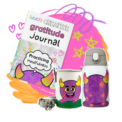 Gratitude Journal + Drink Happy Water Bottle for just $50 USD (was $60)