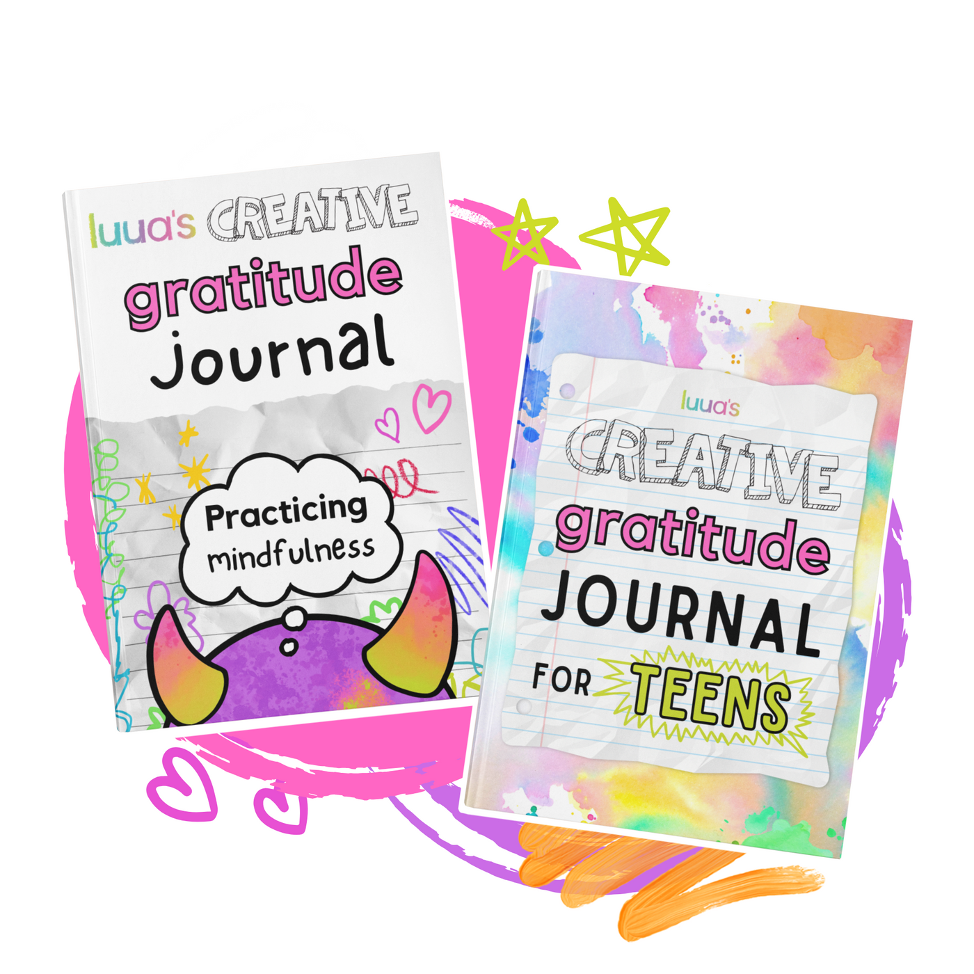 Two Creative Gratitude Journals for just $40 USD (was $50)